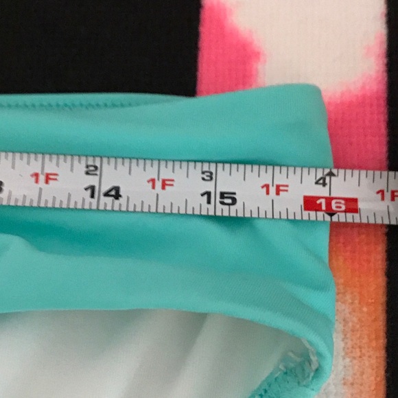 🏖 VICTORIA SECRETS AQUA BATHING SUIT BOTTOM ⛱ - Picture 6 of 8